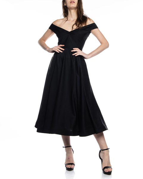 Picture of BARDOT OFF SHOULDER FLARE DRESS, Picture 1