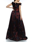 Picture of DRESS BURGUNDY