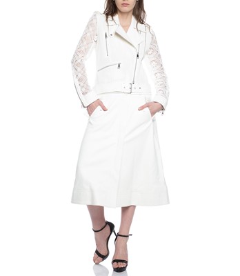 Picture of TWO-FER BIKER TRENCH LACE COMBO 