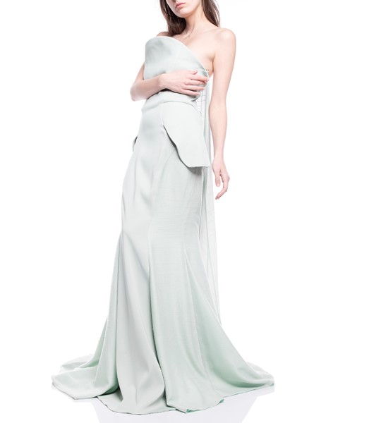 Picture of LONG DRESS LIGHT GREEN, Picture 4