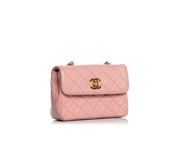 Picture of CHANEL PINK QUILTED LEATHER MINI CLASSIC FLAP , Picture 2