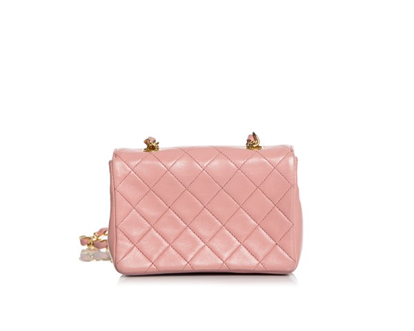 Picture of CHANEL PINK QUILTED LEATHER MINI CLASSIC FLAP , Picture 3