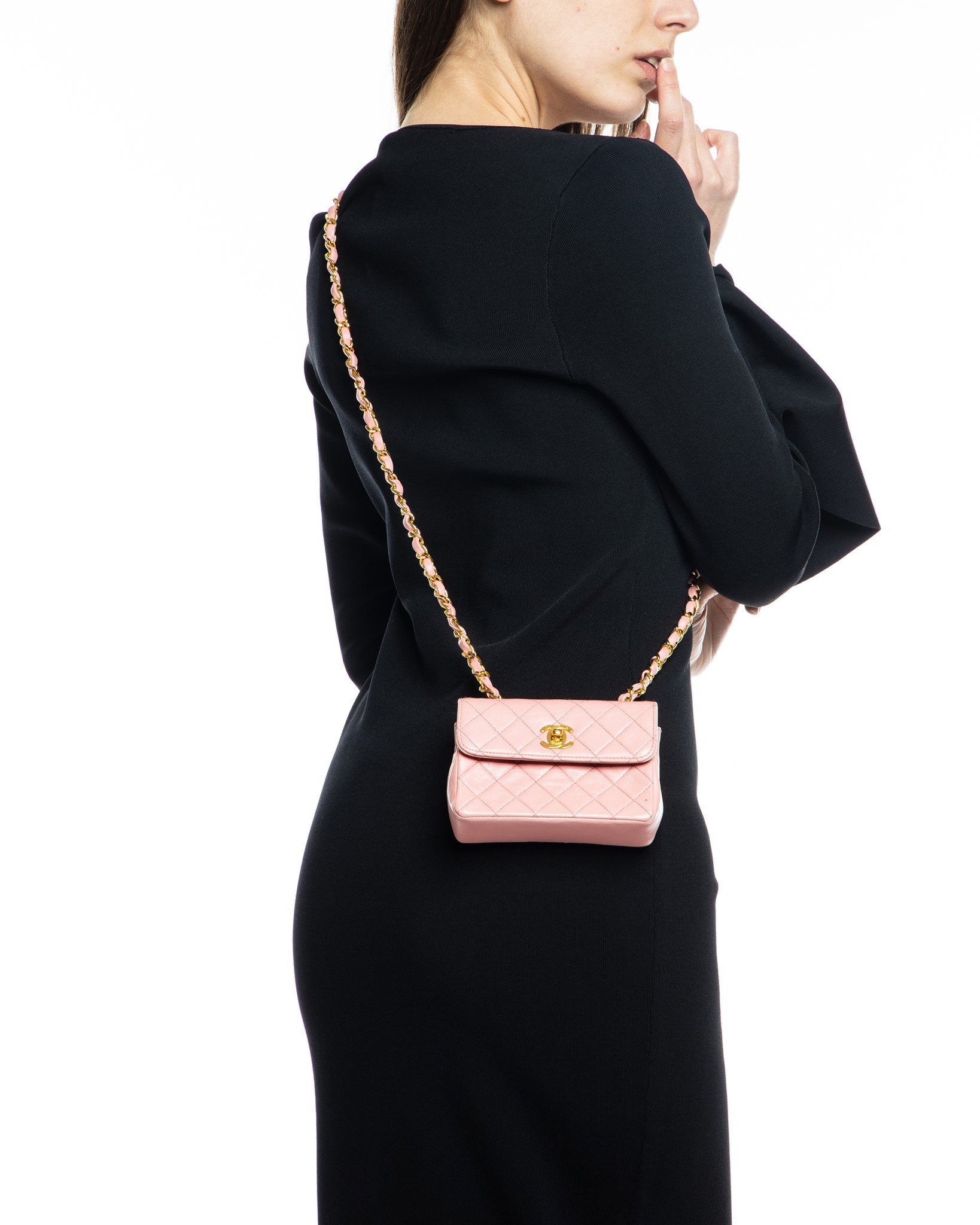 New In: Chanel Mini Classic Pink Bag