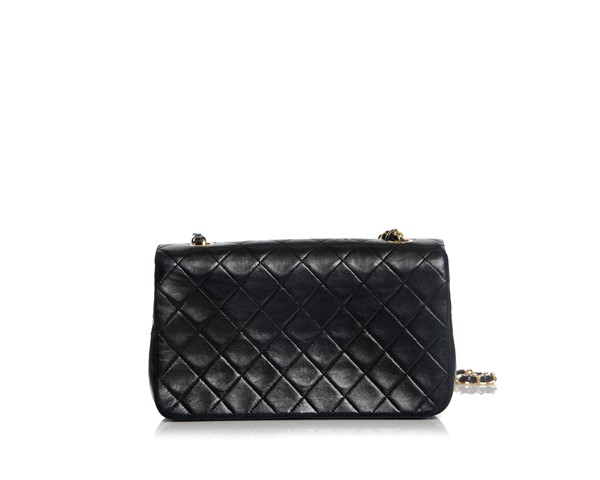 Picture of VINTAGE CHANEL BLACK QUILTED FLAP BAG, Picture 3