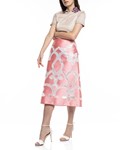 Picture of TEA LENGHT FLORAL A LINE SKIRT