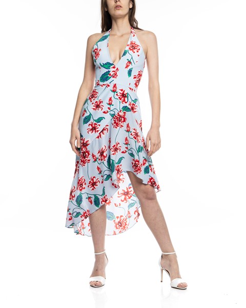 Picture of PRINT FLORAL HALTER DRESS, Picture 2