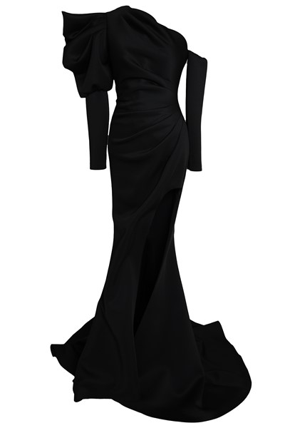 Picture of EVENING DRESS WITH TRAIN , Picture 1